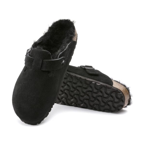 Birkenstock Boston shearling black | STYLO
