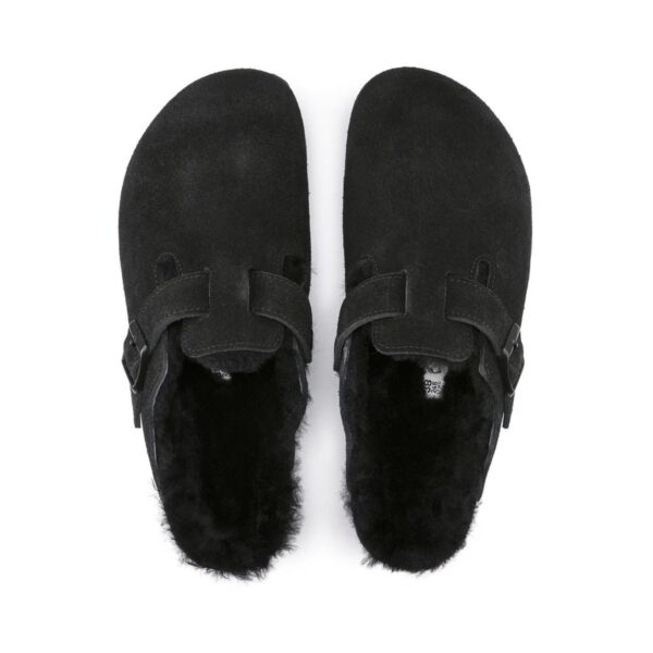 Birkenstock Boston shearling black | STYLO