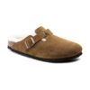 Birkenstock Boston shearling mink | STYLO