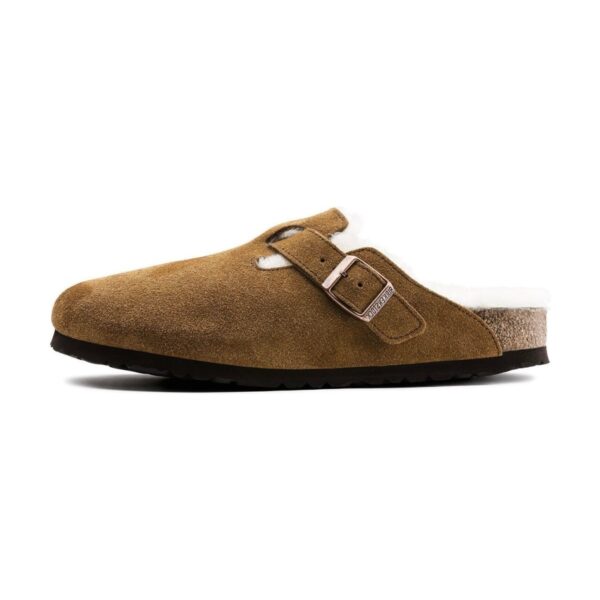 Birkenstock Boston shearling mink | STYLO