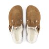 Birkenstock Boston shearling mink | STYLO