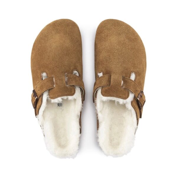 Birkenstock Boston shearling mink | STYLO