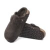 Birkenstock Boston shearling mocca | STYLO