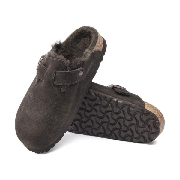 Birkenstock Boston shearling mocca | STYLO