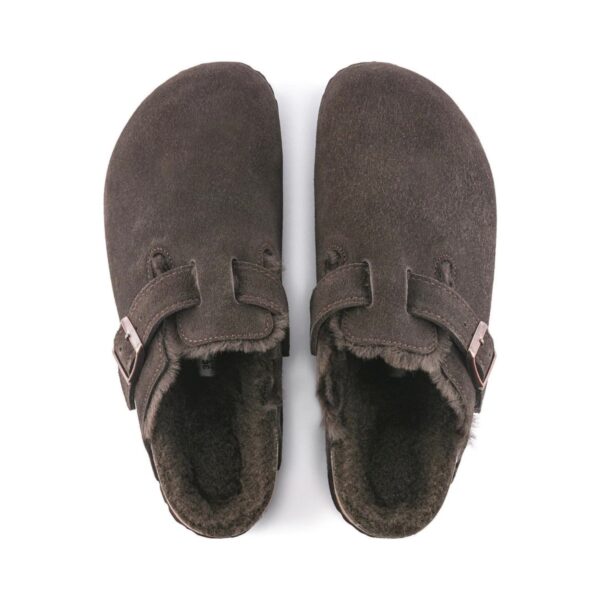 Birkenstock Boston shearling mocca | STYLO