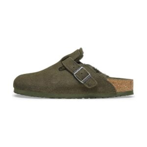 Birkenstock Boston shearling thyme | STYLO