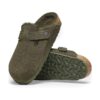 Birkenstock Boston shearling thyme | STYLO