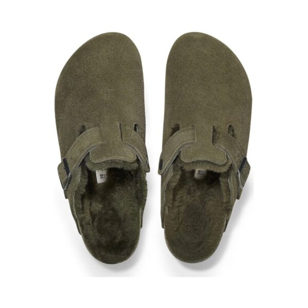 Birkenstock Boston shearling thyme | STYLO