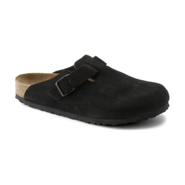 Birkenstock Boston soft footbed black | STYLO