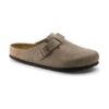 Birkenstock Boston soft footbed taupe | STYLO