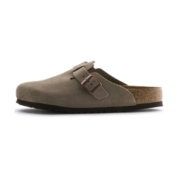 Birkenstock Boston soft footbed taupe | STYLO