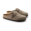 Birkenstock Boston soft footbed taupe | STYLO