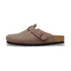 Birkenstock Boston Tex mocca | STYLO