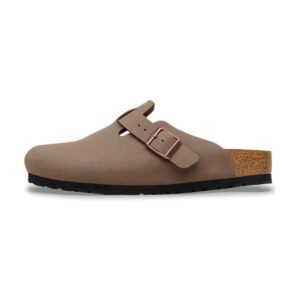 Birkenstock Boston Tex mocca | STYLO