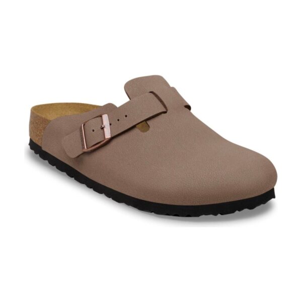 Birkenstock Boston Tex mocca | STYLO