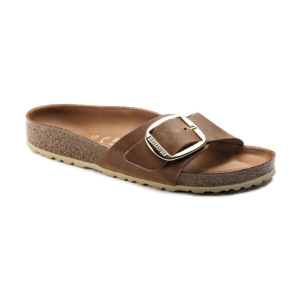 Birkenstock Madrid Brown Silver | STYLO