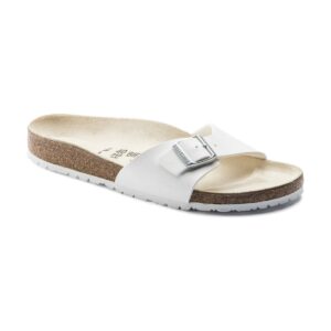 Birkenstock Madrid White Silver | STYLO