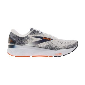 Brooks Ghost 16 White/ Peacoat/ Orange Brooks Ghost 16 White/ Peacoat/ Orange | STYLO