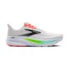 Brooks Ghost 17 White/ Pink Clay/ Gecko | STYLO