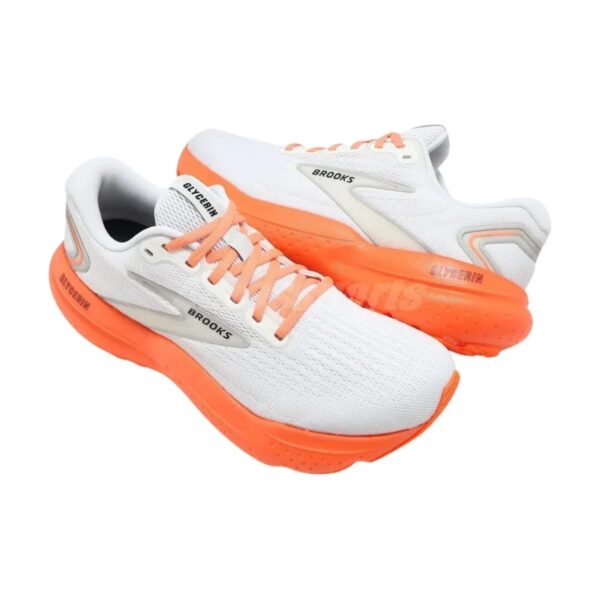 Brooks Glycerin 21 White/Orange | STYLO