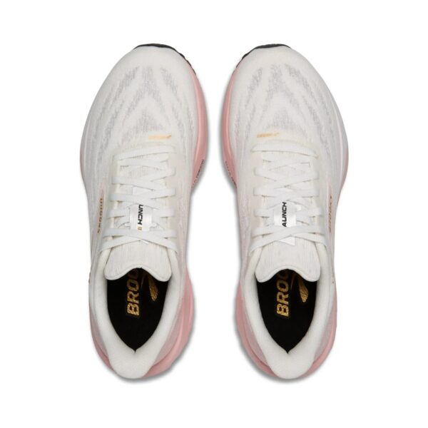 Brooks Launch 11 White/Pink Brooks Launch 11 White/Pink | STYLO
