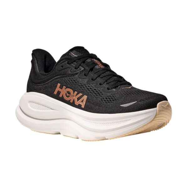 Hoka Bondi 9 Black/Rose Gold Hoka Bondi 9 Black/Rose Gold | STYLO