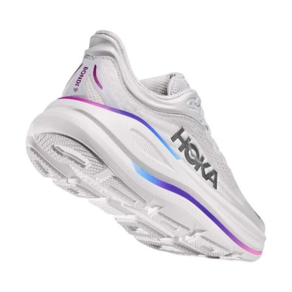 Hoka Bondi 9 Grey/White | STYLO