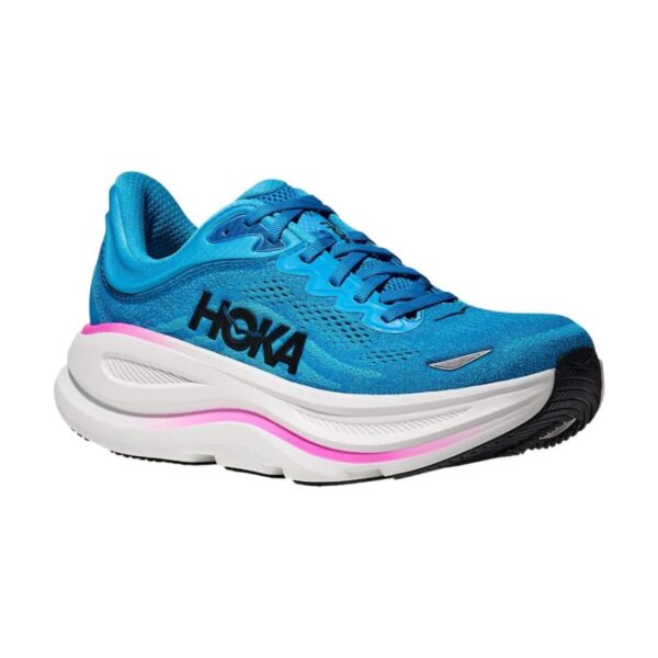 Hoka Bondi 9 Sky Blue/Neon Foxy | STYLO