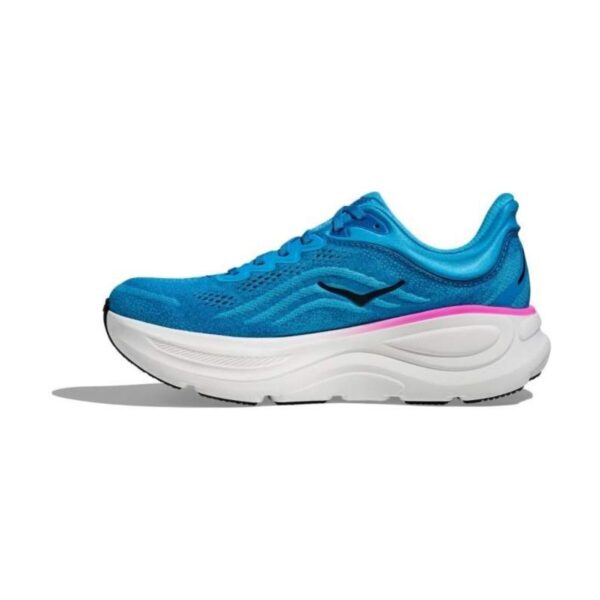 Hoka Bondi 9 Skyward Blue/Neon Fuchsia | STYLO