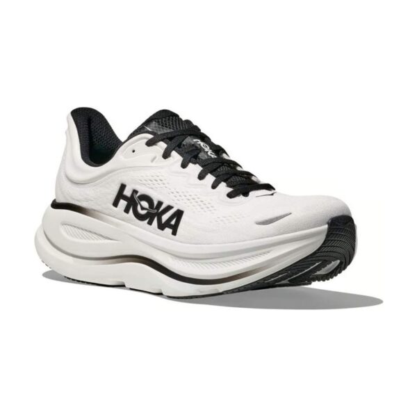Hoka Bondi 9 White / Black | STYLO