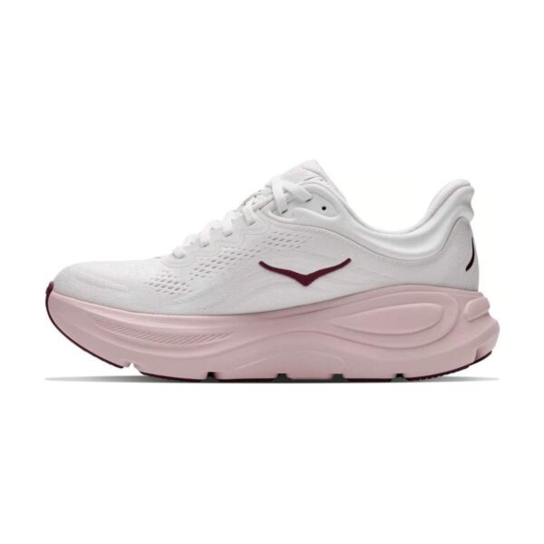 Hoka Bondi 9 White / Pink Opal | STYLO