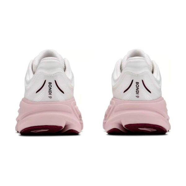 Hoka Bondi 9 White / Pink Opal | STYLO