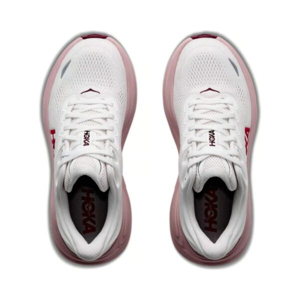 Hoka Bondi 9 White / Pink Opal | STYLO