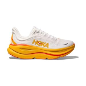 Hoka Bondi 9 White/Yellow | STYLO