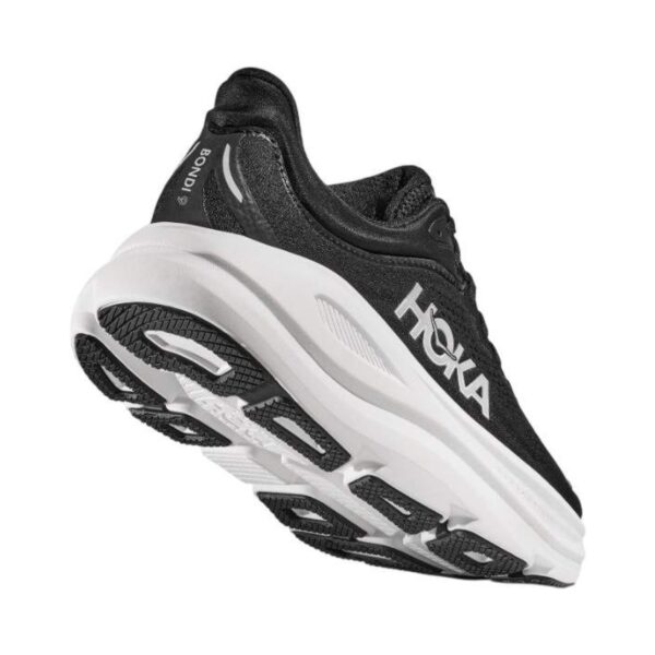Hoka Bondi 9 Wide Black/White | STYLO