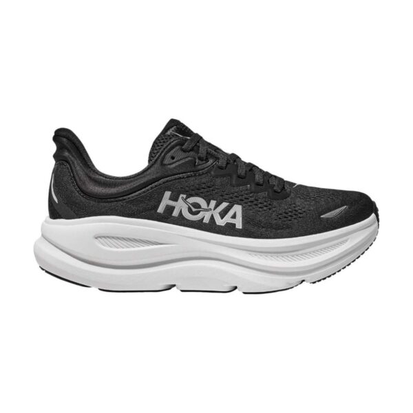 Hoka Bondi 9 Wide Black/White | STYLO
