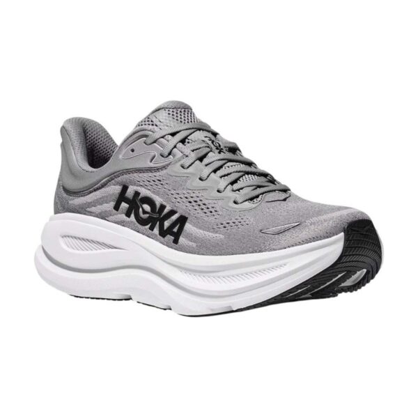 Hoka Bondi 9 Wide Grey Star | STYLO