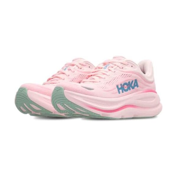 Hoka Bondi 9 Wide Rose Tea/Blue Hoka Bondi 9 Wide Rose Tea/Blue | STYLO