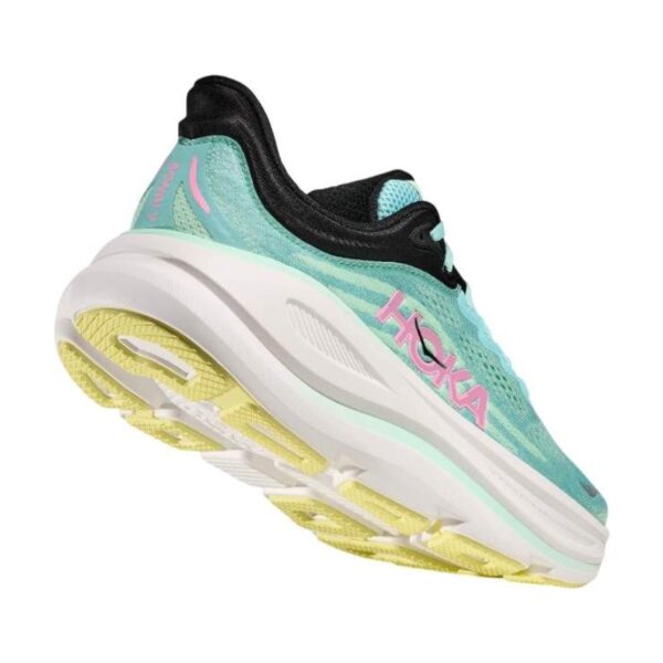 Hoka Bondi 9 Wide Spark/Mint Blue | STYLO
