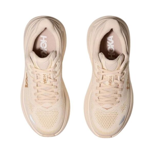 Hoka Bondi 9 Wide Vanilla | STYLO