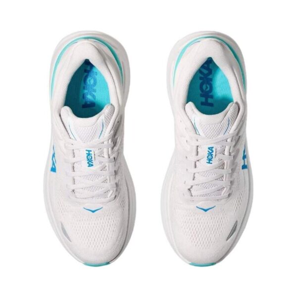Hoka Bondi 9 Wide White/Blue | STYLO