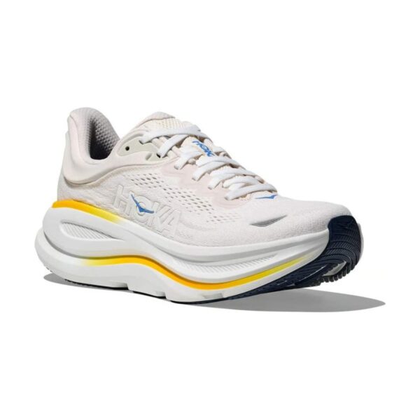 Hoka Bondi 9 Wide White / Grout | STYLO