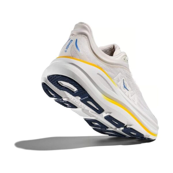 Hoka Bondi 9 Wide White / Grout | STYLO