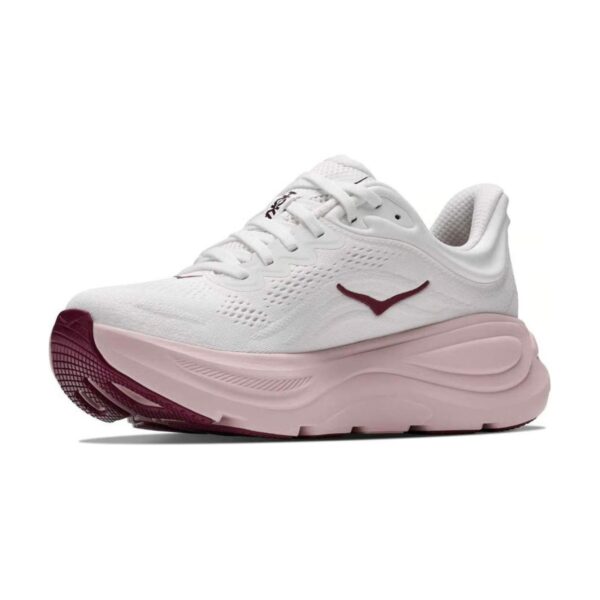 Hoka Bondi 9 Wide White / Pink Opal Hoka Bondi 9 Wide White / Pink Opal | STYLO