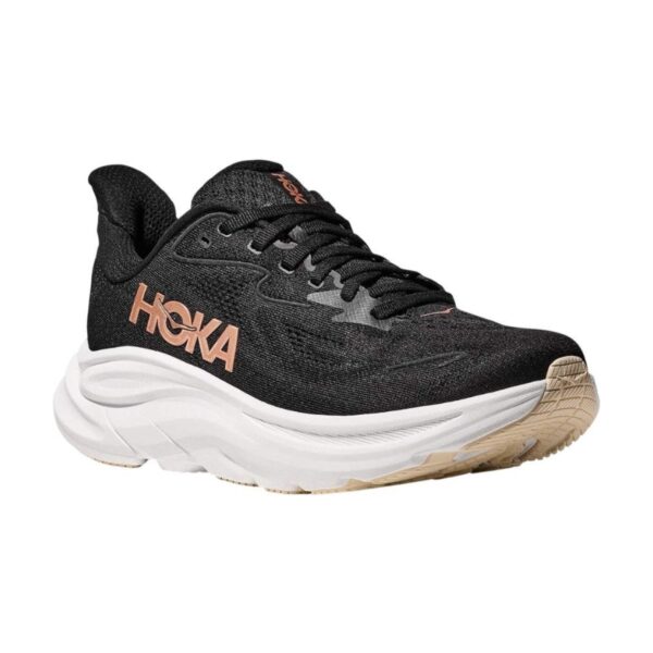 Hoka Clifton 10 Black/Rose Gold | STYLO