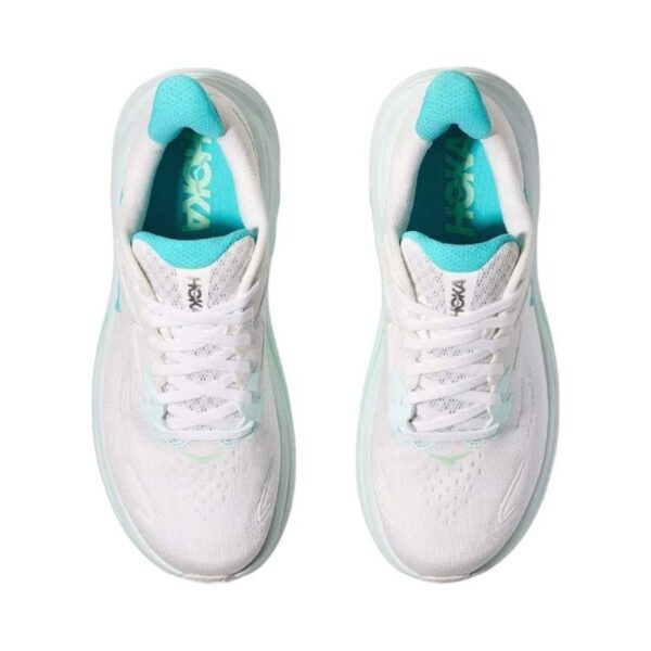 Hoka Clifton 10 White/Blue Sielo | STYLO