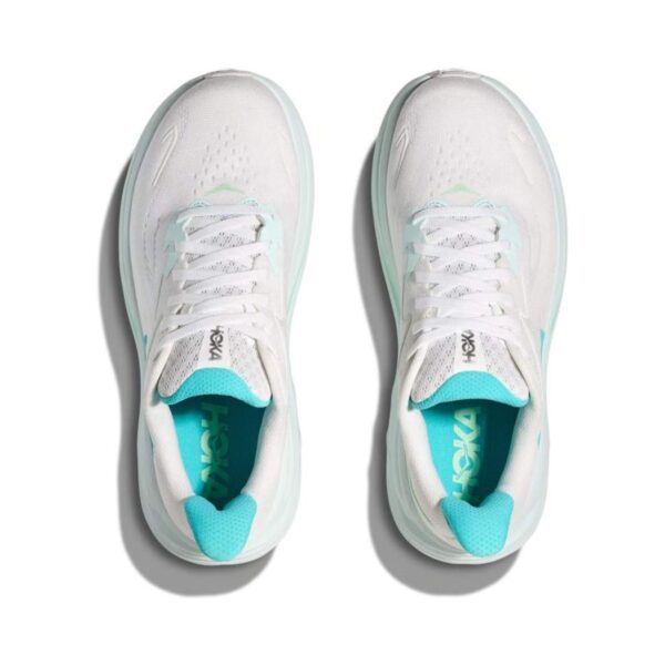 Hoka Clifton 10 White / Cielo Blue | STYLO