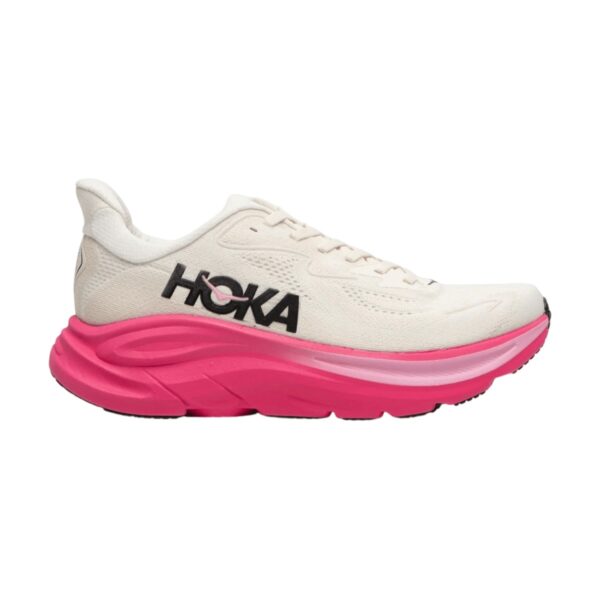Hoka Clifton 10 Wide Alabaster / Neon Dragonfruit | STYLO