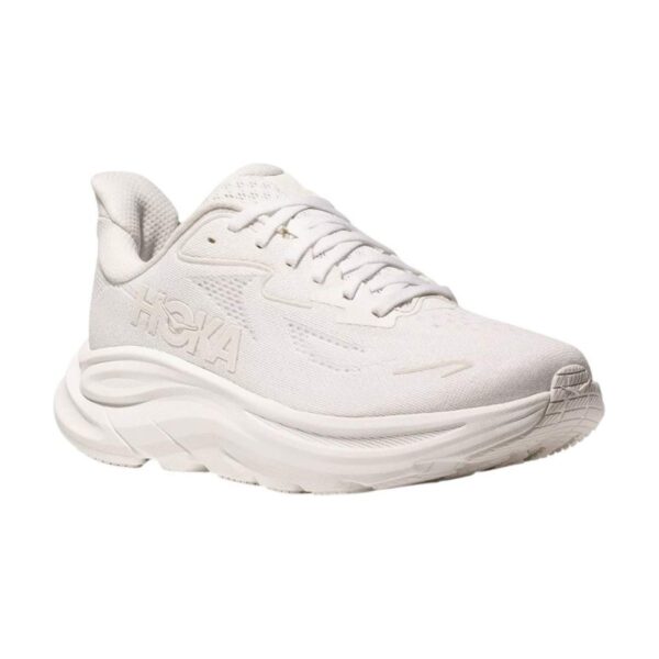 Hoka Clifton 10 Wide White | STYLO