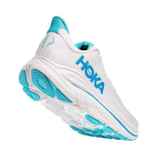 Hoka Clifton 10 Wide White/Blue | STYLO